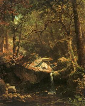 Albert Bierstadt : The Mountain Brook